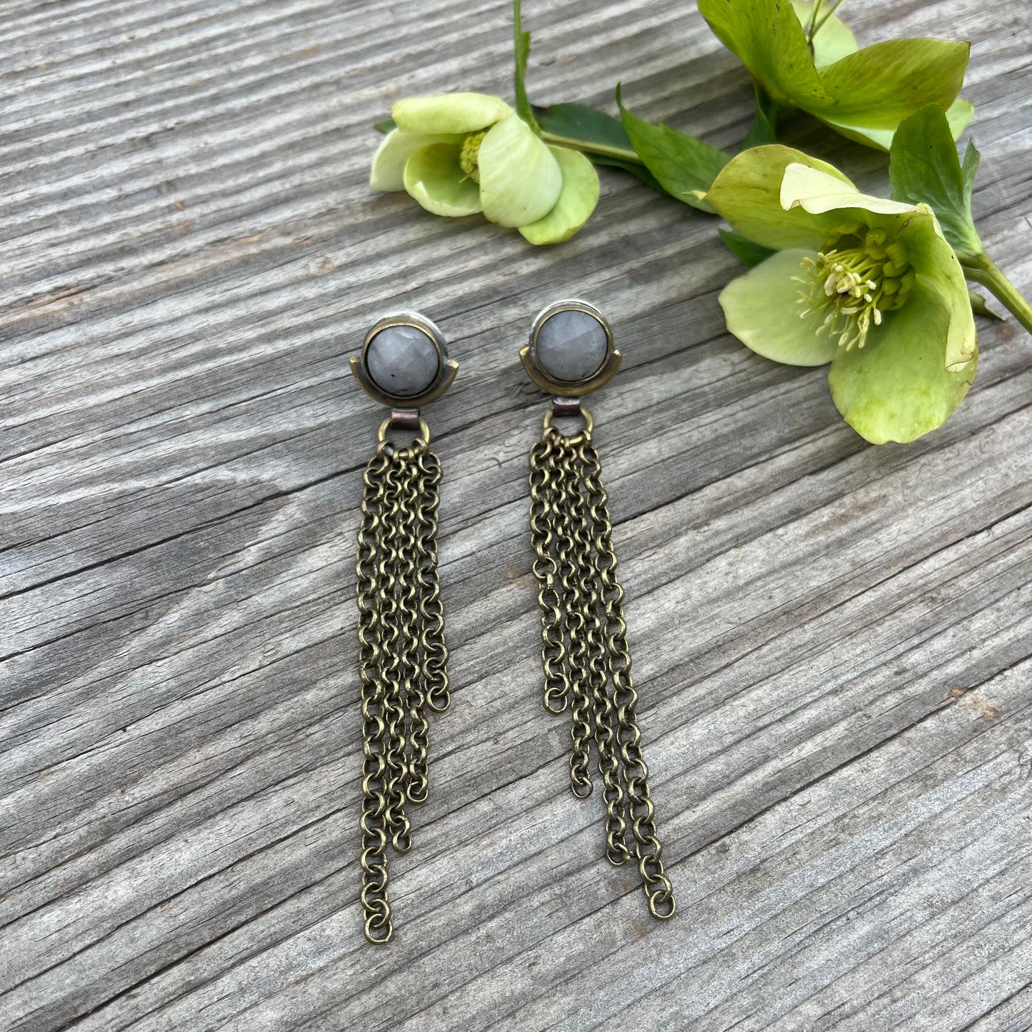 Tourmaline Quartz Fringe Statement