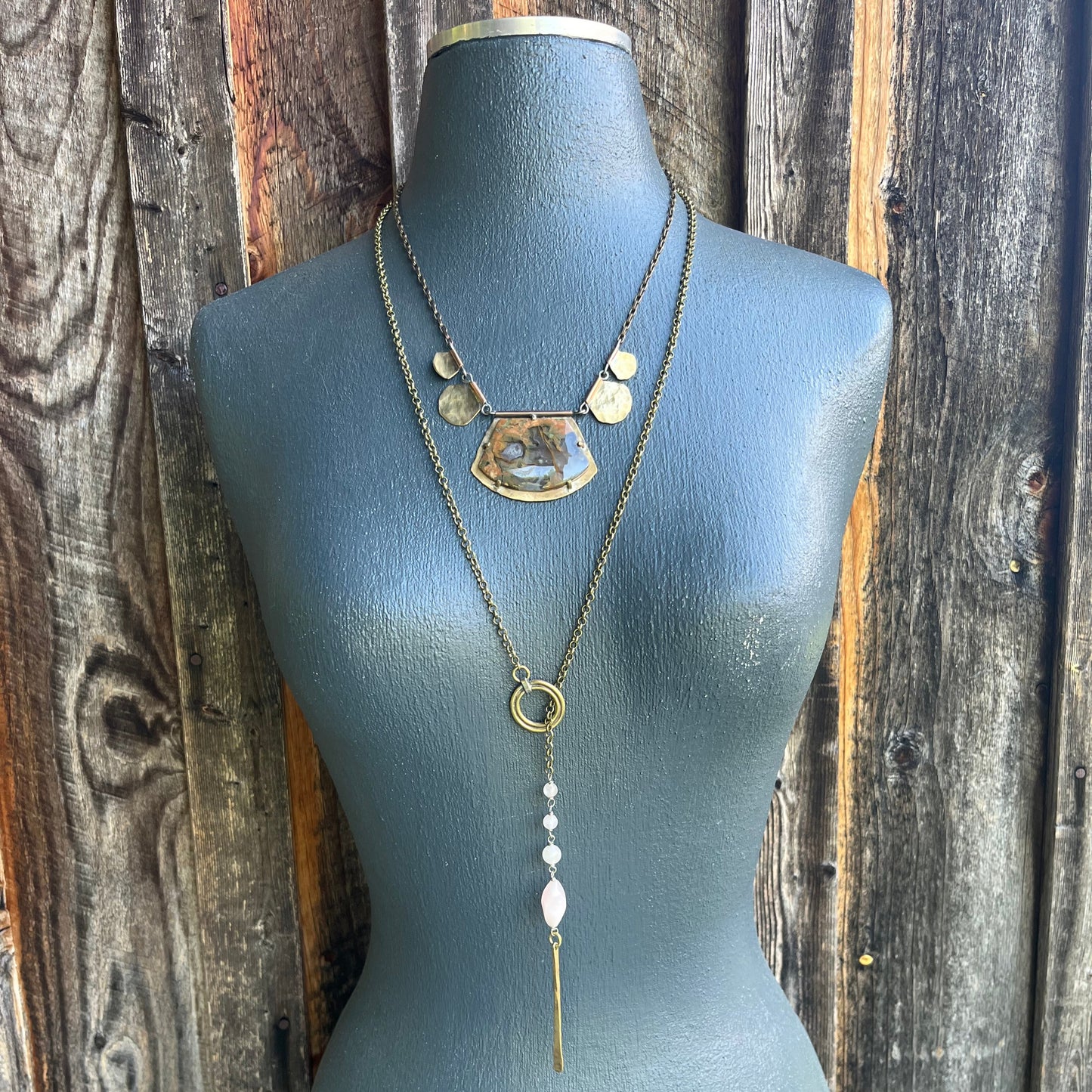 Rainforest Jasper Statement Necklace