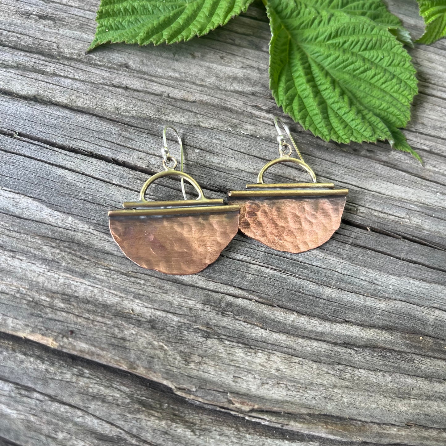 Semi-circle Drop Earring