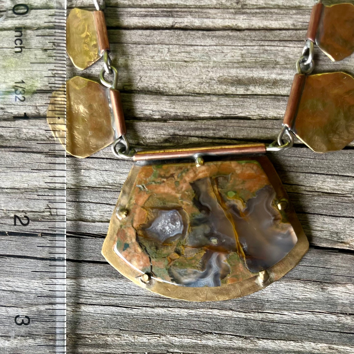 Rainforest Jasper Statement Necklace