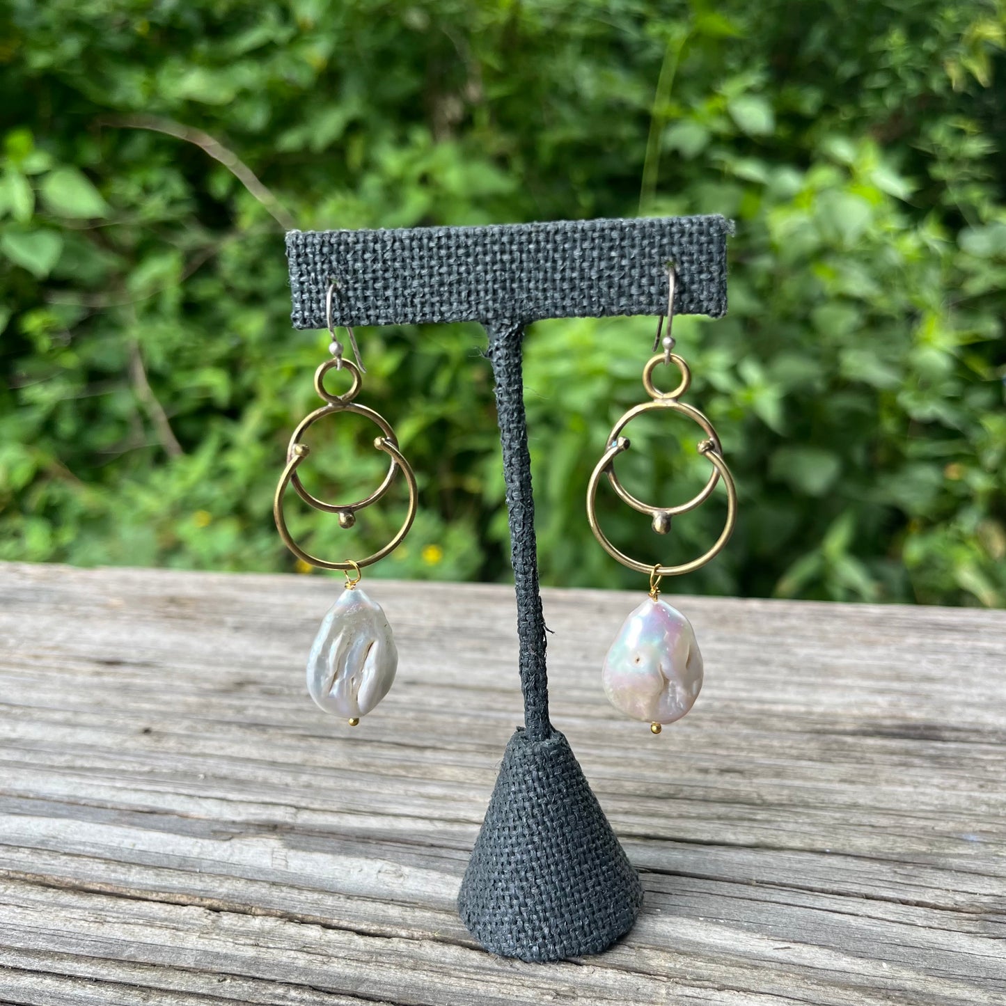Baroque Pearl Drop Earring