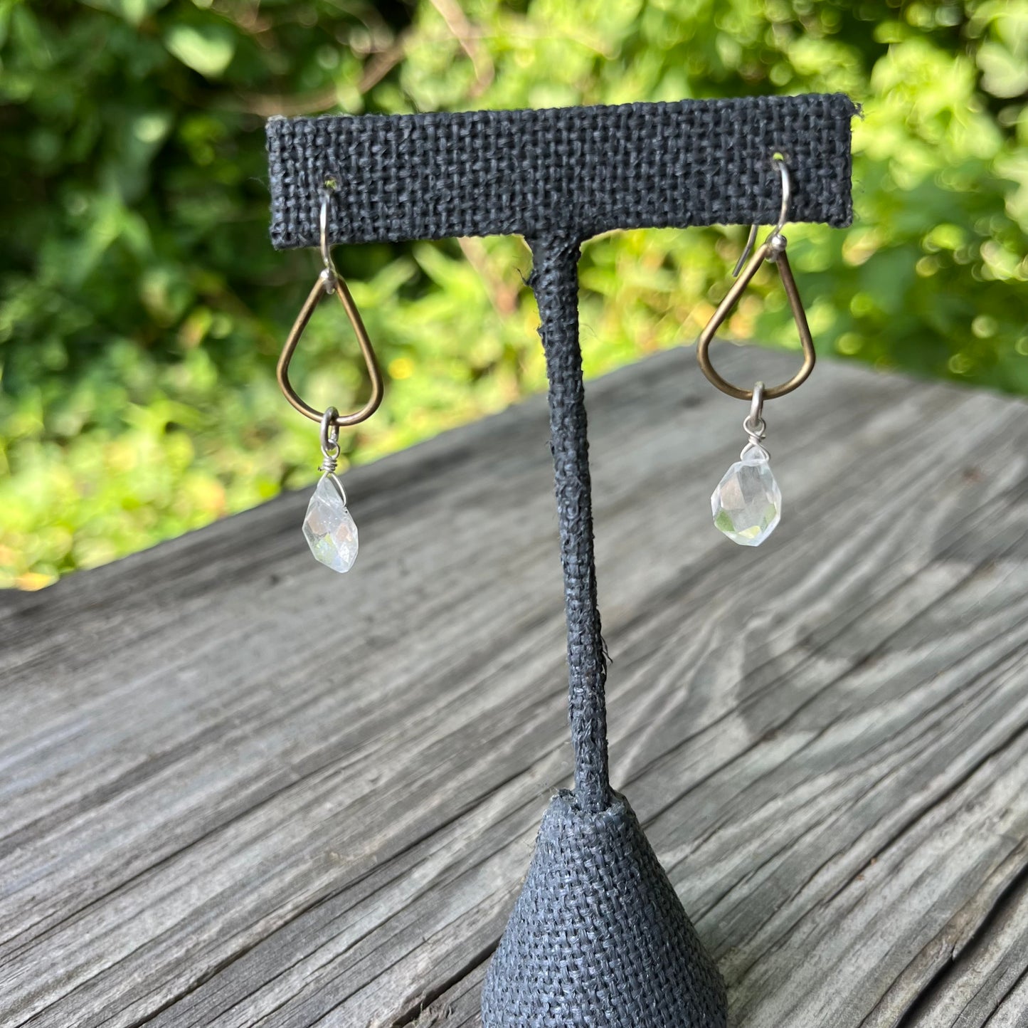 Crystal Dew Drop Earring