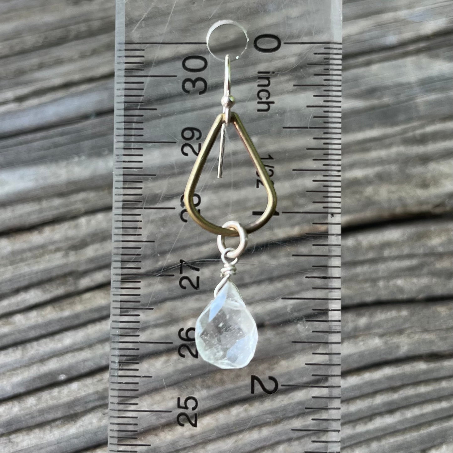 Crystal Dew Drop Earring