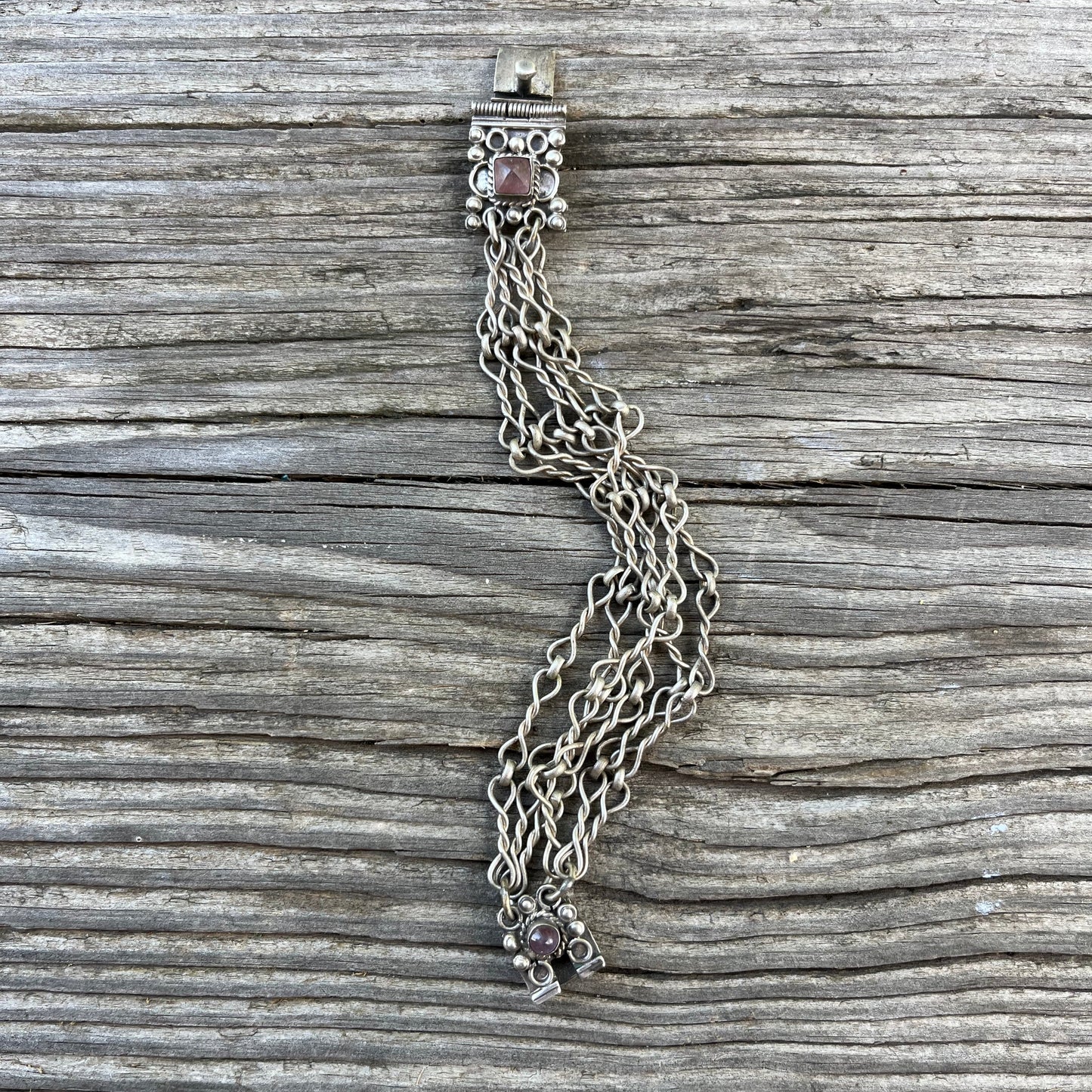 Amethyst Multistrand Bracelet