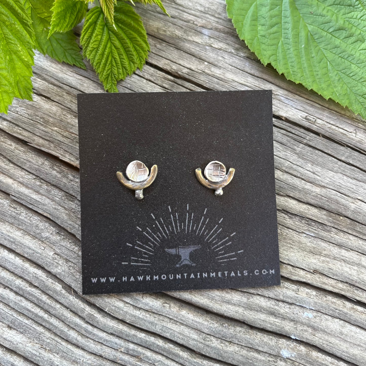 Moon Phase Post Earring