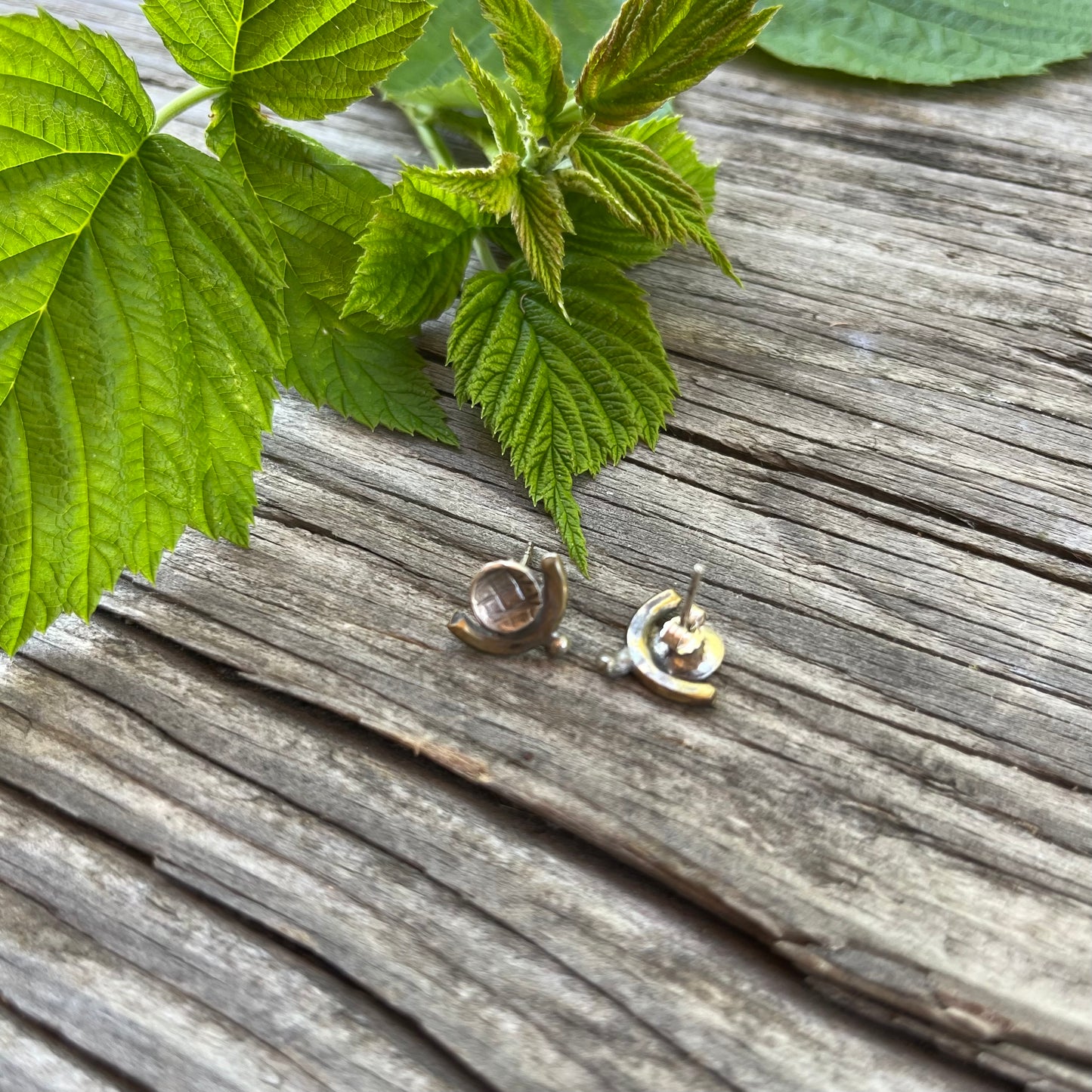 Moon Phase Post Earring