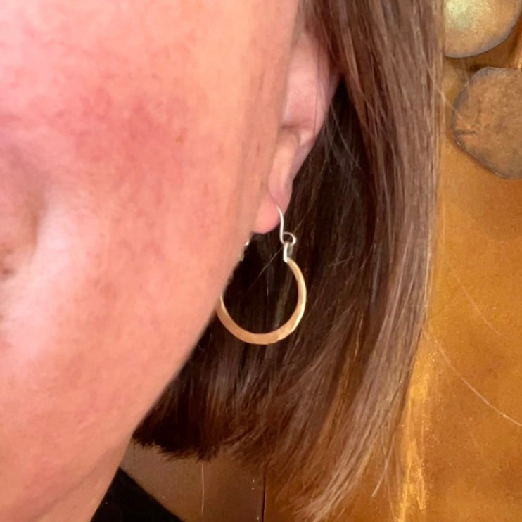 Full Circle Hoop Earring