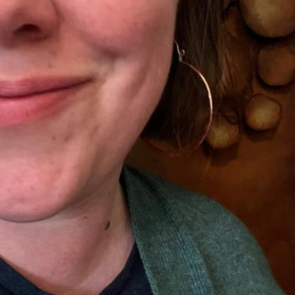 Full Circle Hoop Earring