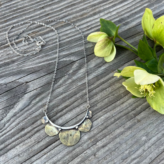 Circle & Dot Necklace
