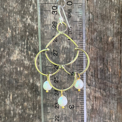 Perfect Pearl Chandelier Earring