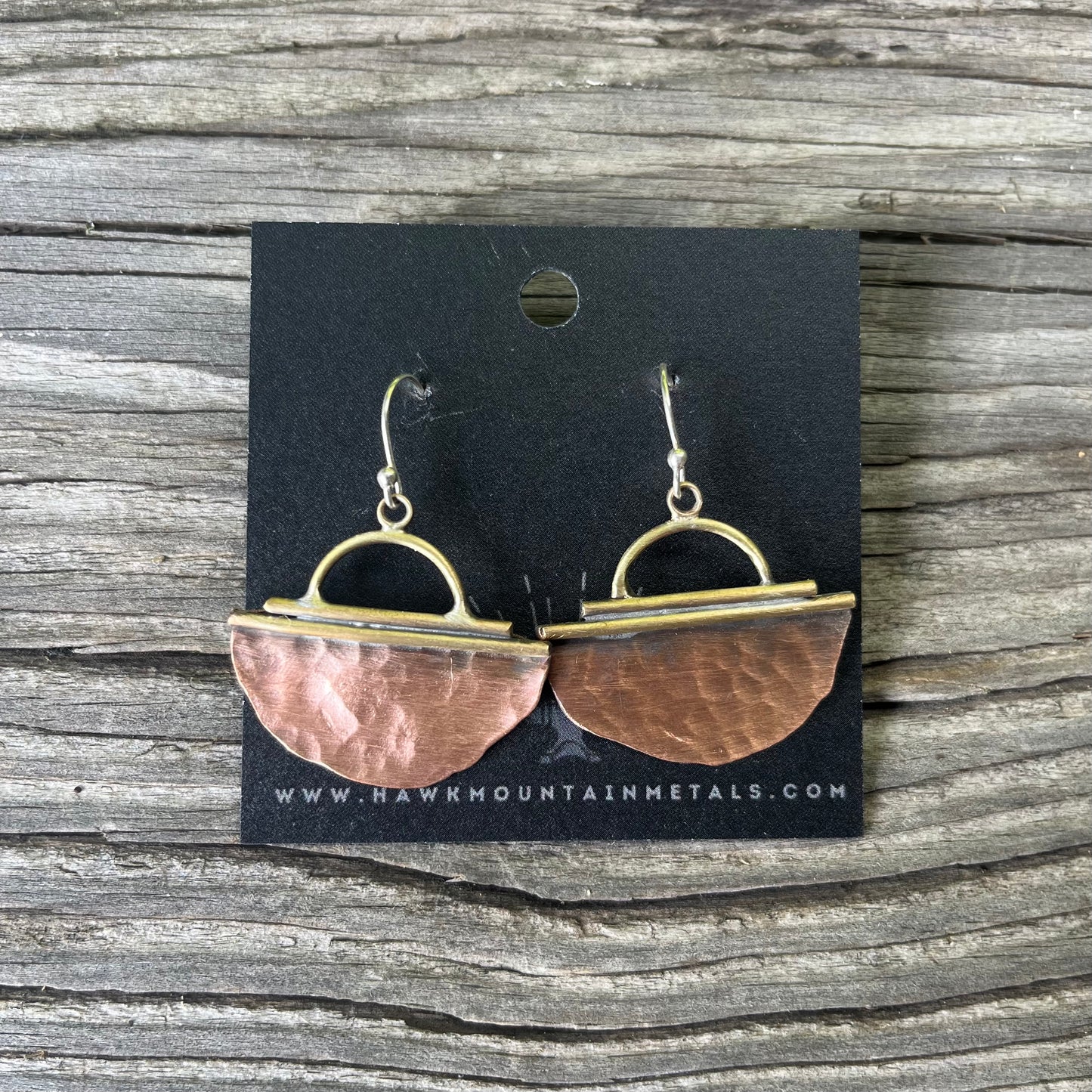 Semi-circle Drop Earring