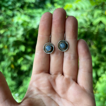 Aquamarine Drop Earring