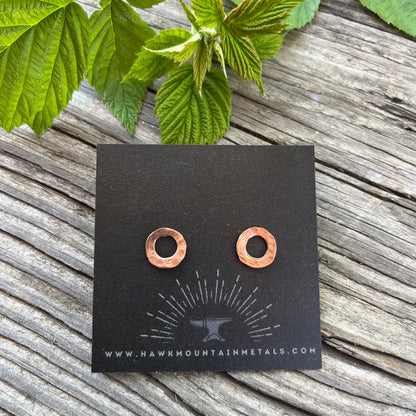 Full Circle Post Earring